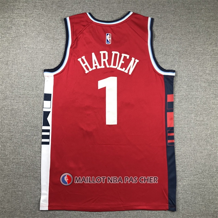 Maillot Los Angeles Clippers James Harden Statement 2024-25 Rouge